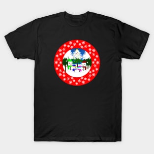 Merry Christmas! Snowman Family T-Shirt